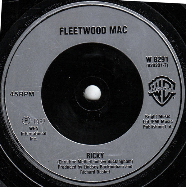 Fleetwood Mac : Little Lies (7", Single, Sil)