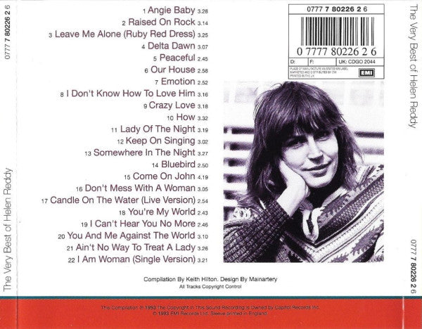 Helen Reddy : The Very Best Of Helen Reddy (CD, Comp)