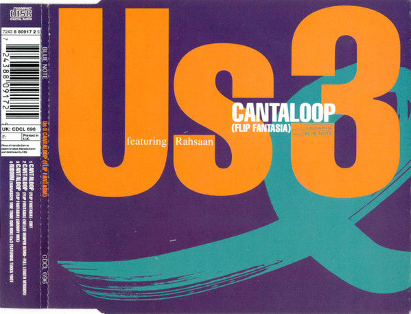 Us3 : Cantaloop (Flip Fantasia) (CD, Single)