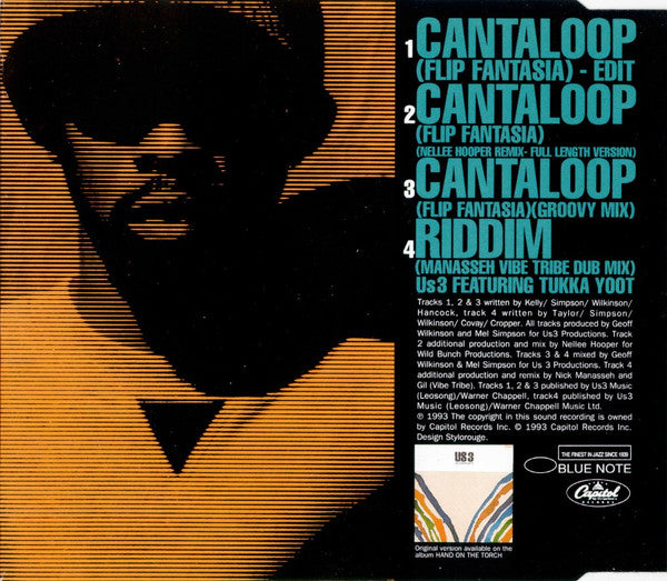 Us3 : Cantaloop (Flip Fantasia) (CD, Single)