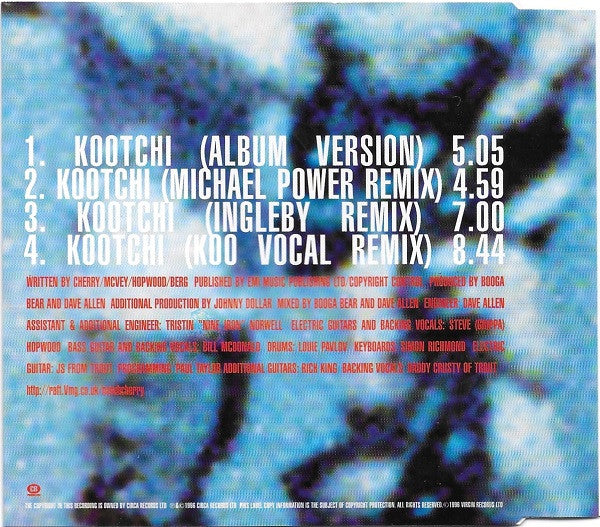 Neneh Cherry : Kootchi (Remixes) (CD, Single)