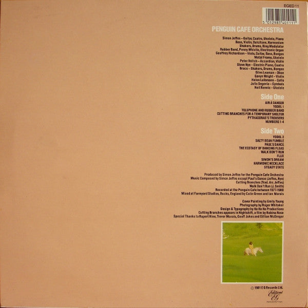Penguin Cafe Orchestra : Penguin Cafe Orchestra (LP, Album, RE)