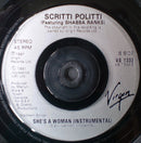 Scritti Politti + Shabba Ranks : She's A Woman (7", Single, Sil)