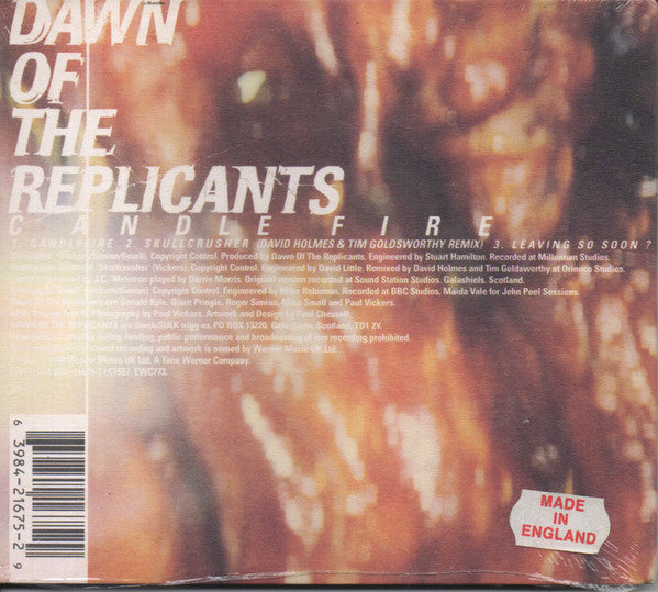 Dawn Of The Replicants : Candlefire (CD, Single, CD1)