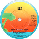 U2 : Pride (In The Name Of Love) (7", Single, Pal)