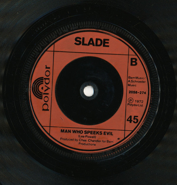 Slade : Mama Weer All Crazee Now (7", Single, Inj)