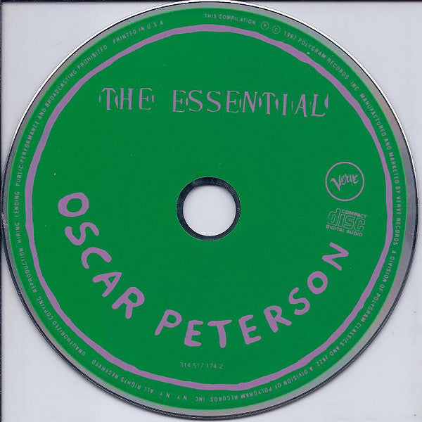 Oscar Peterson : The Essential Oscar Peterson: The Swinger (CD, Comp)