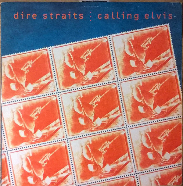 Dire Straits : Calling Elvis (12", Single)