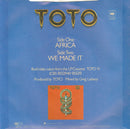 Toto : Africa (7", Single, Sun)