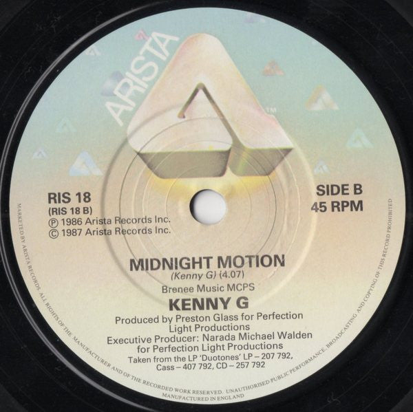 Kenny G (2) : Songbird (7", Single)