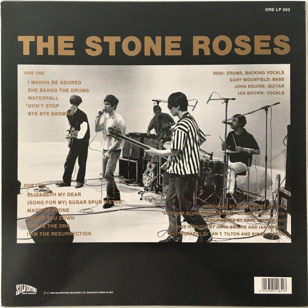 The Stone Roses : The Stone Roses (LP, Album, RP, Emb)