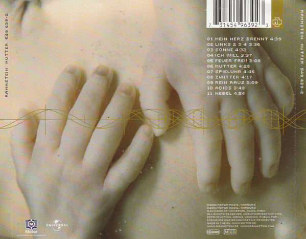 Rammstein : Mutter (CD, Album, RP)