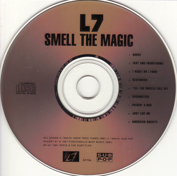 L7 : Smell The Magic (CD, Album, RE)