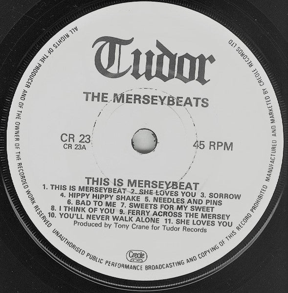 The Merseybeats : This Is Merseybeat (7")