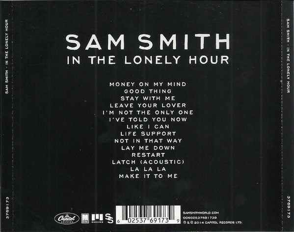 Sam Smith (12) : In The Lonely Hour (CD, Album)