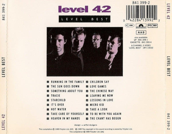 Level 42 : Level Best (CD, Comp)