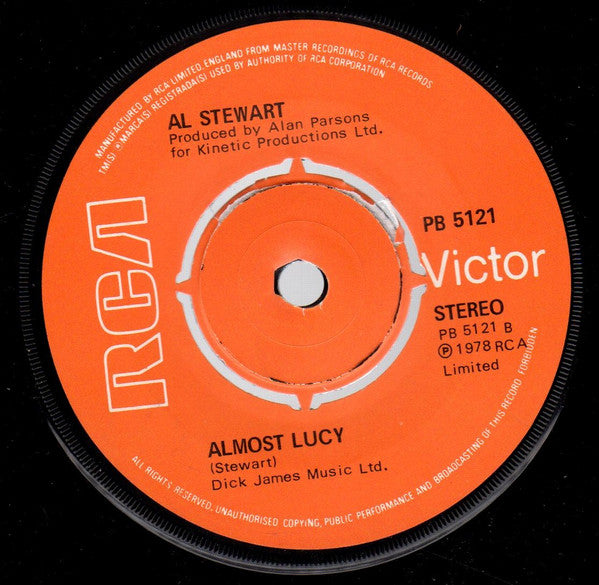 Al Stewart : Time Passages (7", Single)