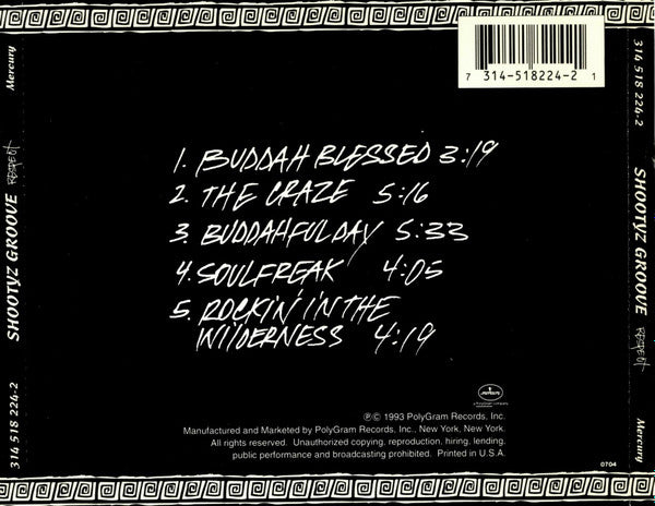 Shootyz Groove : Respect (CD, EP)
