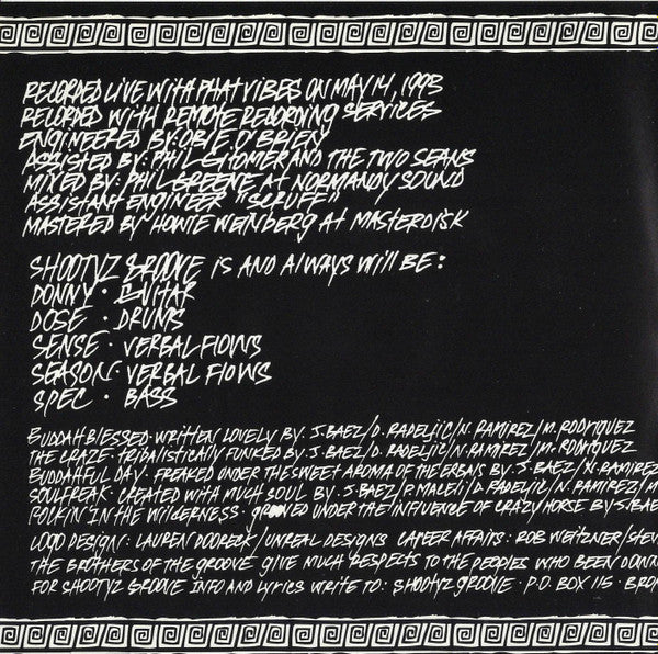 Shootyz Groove : Respect (CD, EP)