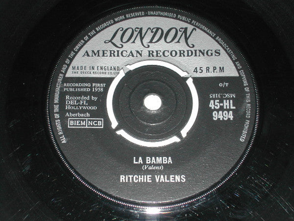 Ritchie Valens : La Bamba (7")