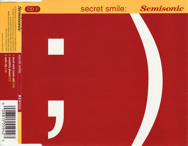 Semisonic : Secret Smile (CD, Single, CD1)