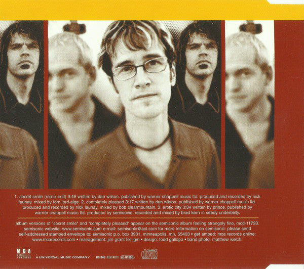 Semisonic : Secret Smile (CD, Single, CD1)