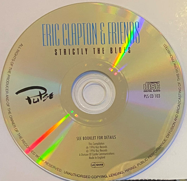 Eric Clapton & Various : Strictly The Blues (CD, Comp)