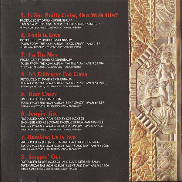 Joe Jackson : Stepping Out - The Very Best Of Joe Jackson (CD, Comp, Nim)