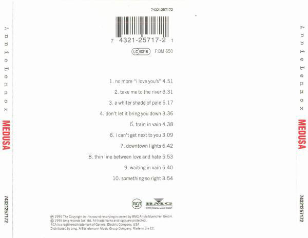 Annie Lennox : Medusa (CD, Album)