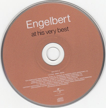 Engelbert Humperdinck : At His Very Best (CD, Comp)