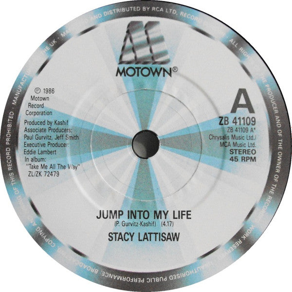 Stacy Lattisaw : Jump Into My Life (7", Single)