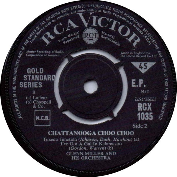 Glenn Miller : Chattanooga Choo Choo (7", EP)