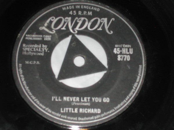 Little Richard : Baby Face (7", Single, Tri)