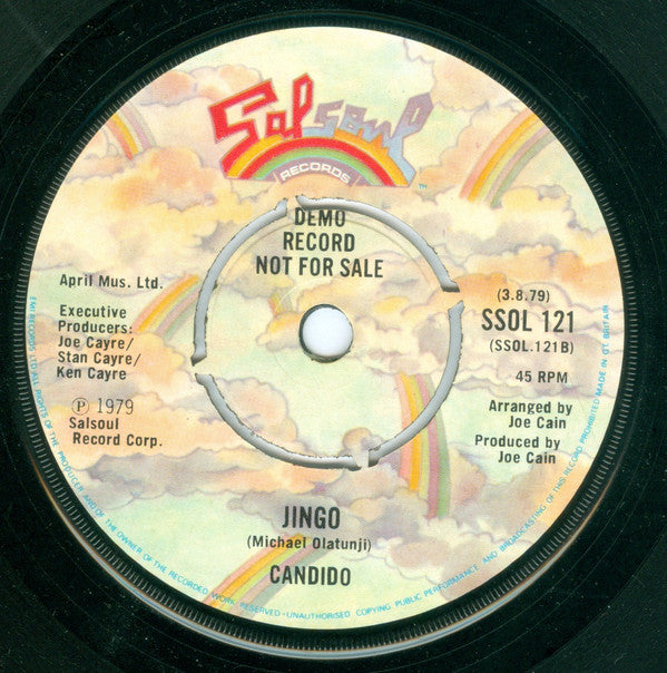 Candido : Jingo (7", Single, Promo)