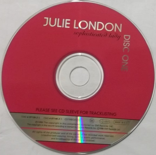 Julie London : Sophisticated Lady (3xCD, Comp, RM)