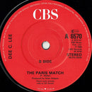 Dee C. Lee : See The Day c/w The Paris Match (7", Single)