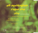Nirvana : All Apologies ● Rape Me ● MV (CD, Single)