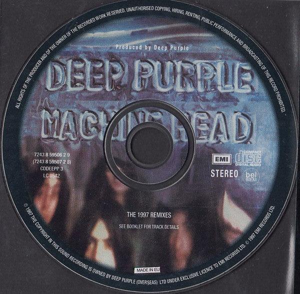 Deep Purple : Machine Head (CD, Album, RE, RM, RP + CD, Album, RE, RM, RP, Rem)