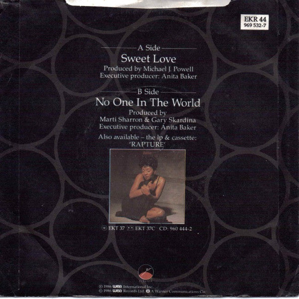 Anita Baker : Sweet Love (7", Bro)