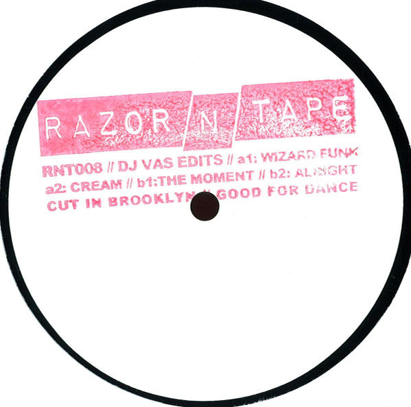 DJ Vas : DJ Vas Edits (12", W/Lbl, Sta)