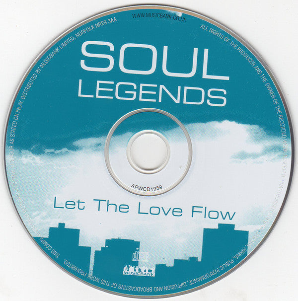 Various : Soul Legends - Let The Love Flow (CD, Album, Comp)