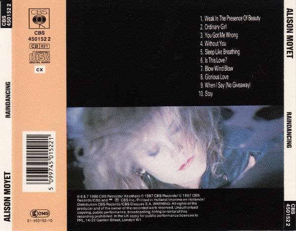 Alison Moyet : Raindancing (CD, Album)