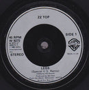 ZZ Top : Legs (7", Single, RE, Sil)