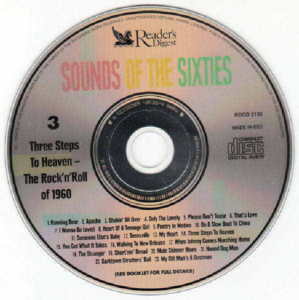 Various : Sounds Of The Sixties 1960 (Timeless Tracks From A Golden Era) (3xCD, Comp)