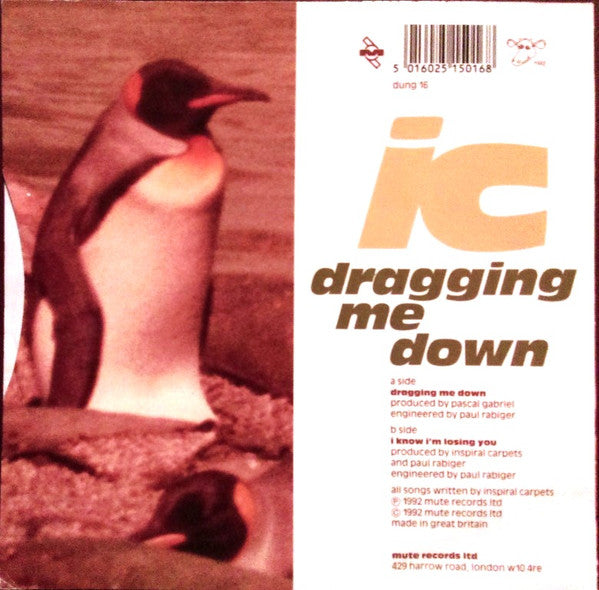 Inspiral Carpets : Dragging Me Down (7", Single)