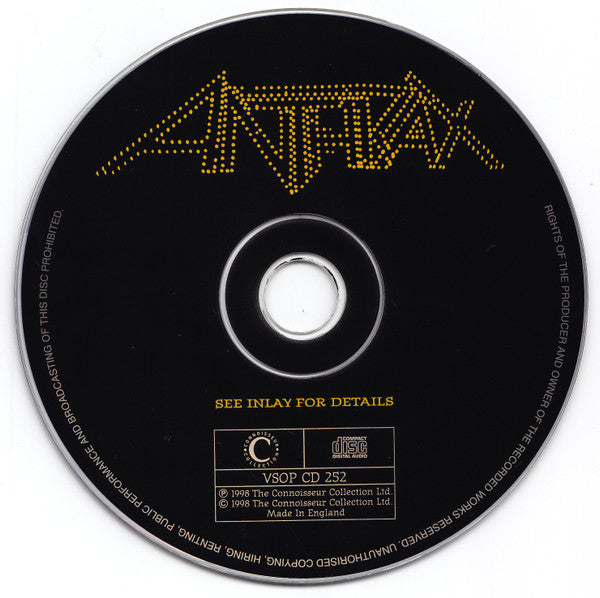Anthrax : Moshers...1986-1991 (CD, Comp, RE)