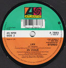 En Vogue : Lies (7", Single)