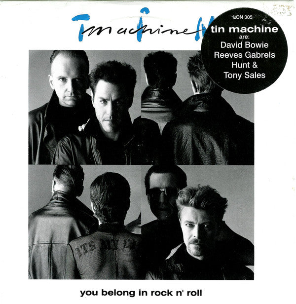 Tin Machine : You Belong In Rock N' Roll (7", Sil)