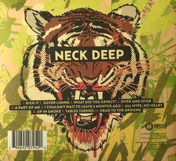Neck Deep (2) : Rain In July / A History Of Bad Decisions (CD, Comp, Gat)