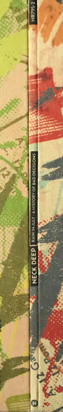 Neck Deep (2) : Rain In July / A History Of Bad Decisions (CD, Comp, Gat)